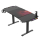 Ultradesk LEVEL V2 LED RGB (Czarno-Czerwone) (elektryczna regulacja) - 1191846 - zdjęcie 2